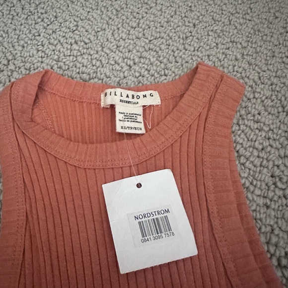Billabong Nordstrom Orange High Neck Tank Top Size XS - Picture 4 of 5